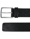 Intrecciato Belt Black - BOTTEGA VENETA - BALAAN 4