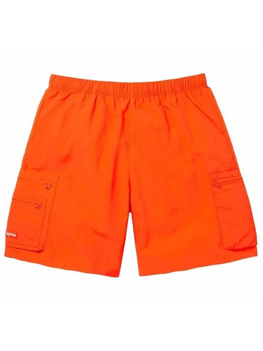 Cargo Water Shorts Pants Orange - SUPREME - BALAAN 2