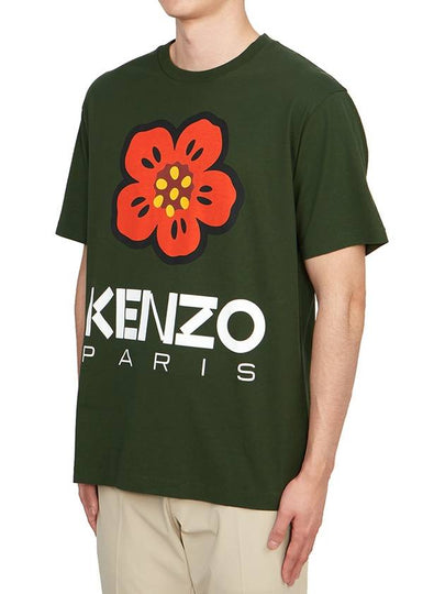 Balk Flower Men s Short Sleeve T Shirt 5TS445 4SO 51 235 - KENZO - BALAAN 2