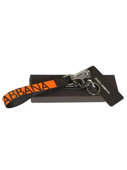 Logo Keyholder Orange Black - DOLCE&GABBANA - BALAAN 2