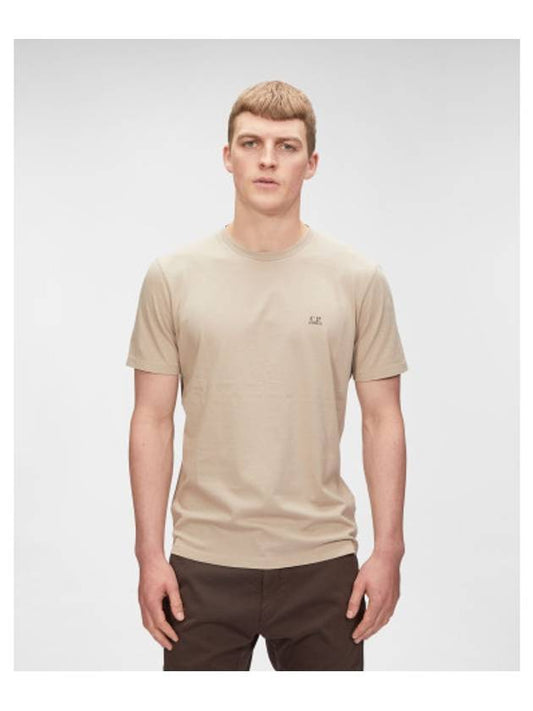 Goggle Bag Print Short Sleeve T-Shirt Beige - CP COMPANY - BALAAN 2