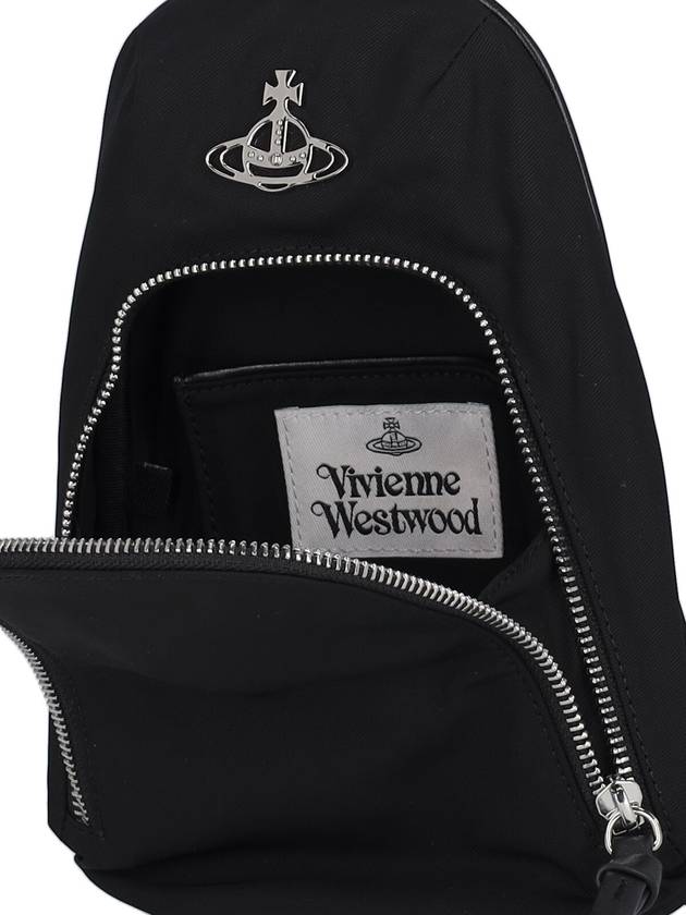 ORB Logo Sling Bag Black - VIVIENNE WESTWOOD - BALAAN 5