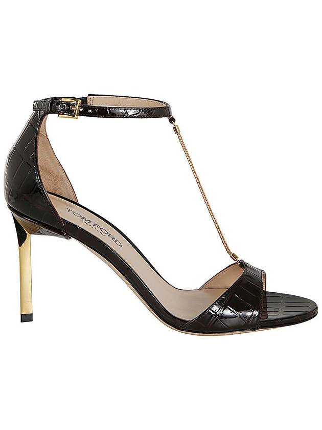 Tom Ford Mid Heel Sandals Shoes - TOM FORD - BALAAN 1