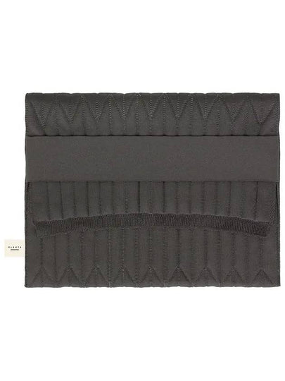 Airknit laptop pouch deep charcoal 16 type - PLEATSMAMA - BALAAN 2