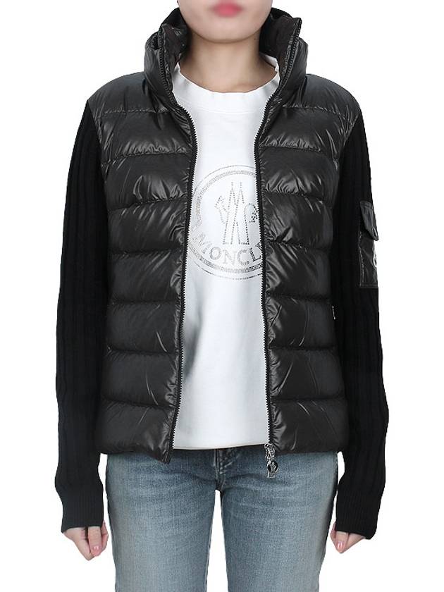 tricot knit padded jacket 9B00024 M1131 999 - MONCLER - BALAAN 3