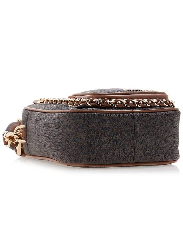 Elliot Small Logo Cross Bag Brown - MICHAEL KORS - BALAAN 6