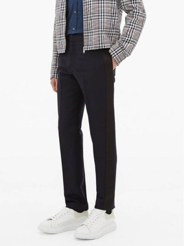 D8 Contrast Striped Panel Pants - LANVIN - BALAAN 1