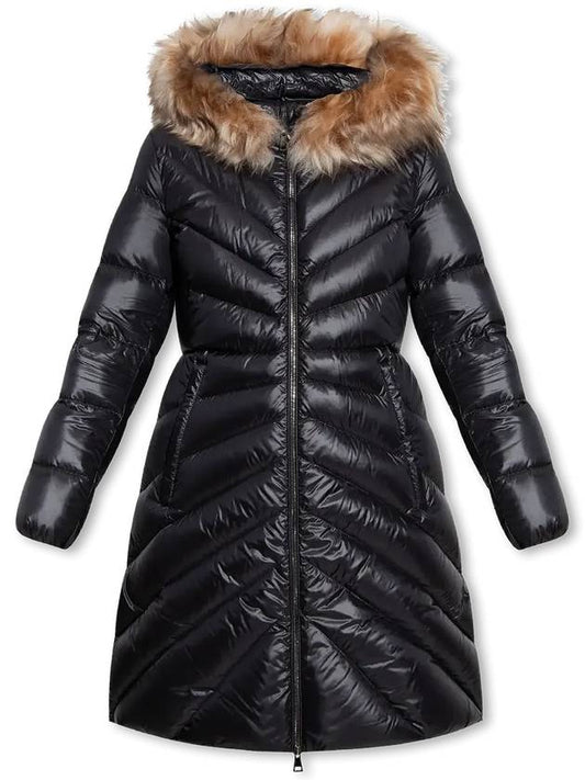 Women's Chandre Long Down Padding Black - MONCLER - BALAAN 2