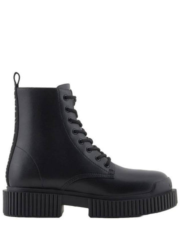 Armani Exchange Boots Black - ARMANI EXCHANGE - BALAAN 1