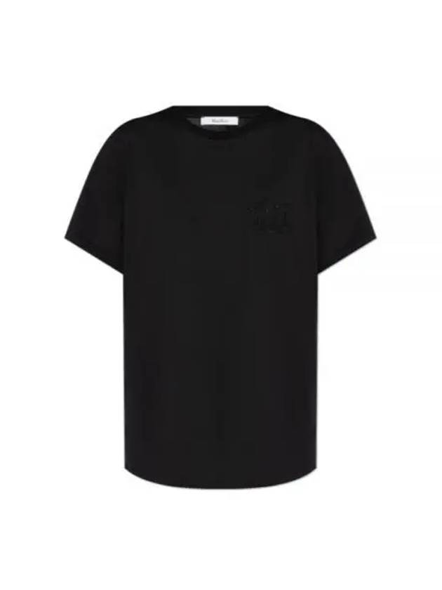 Mango Short Sleeve T-Shirt Black - MAX MARA - BALAAN 2