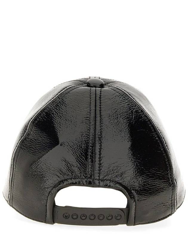 Signature Reedition Vinyl Ball Cap Black - COURREGES - BALAAN 5