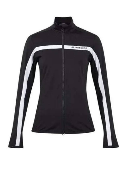 Janice Full Zip-up Jacket Black - J.LINDEBERG - BALAAN 2