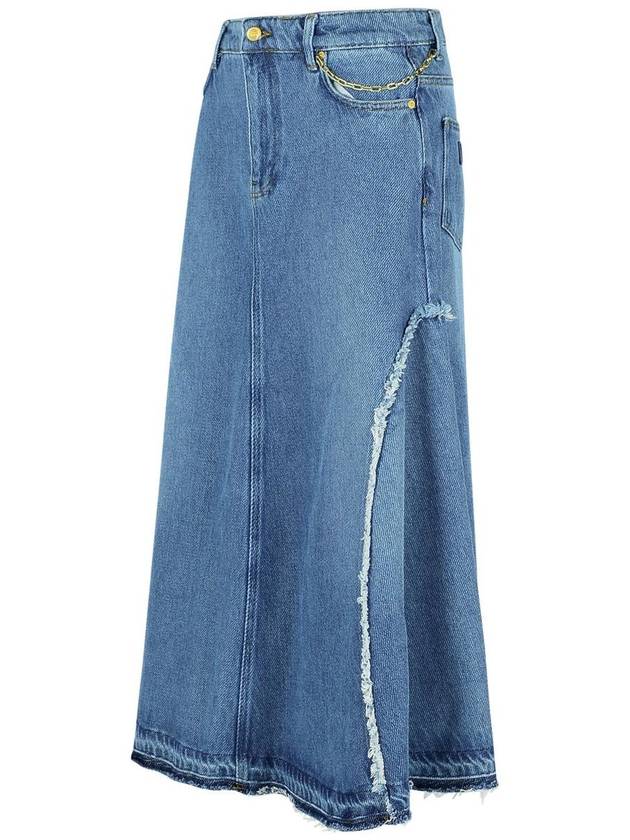 Ganni Blue Denim Skirt - GANNI - BALAAN 2