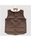 Corduroy Goose Down Collar Sharing Vest - VALSTAR - BALAAN 2