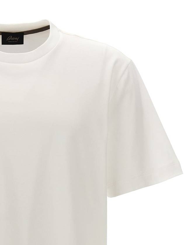 Brioni Cotton T-Shirt - BRIONI - BALAAN 3