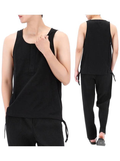 De Coeur Cotton Sleeveless Black - AMI - BALAAN 2