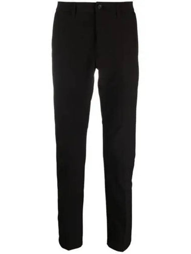 Men s Logo Patch Tapered Fit Slacks Pants Black 50495497001 270303 1149274 - BOSS - BALAAN 1