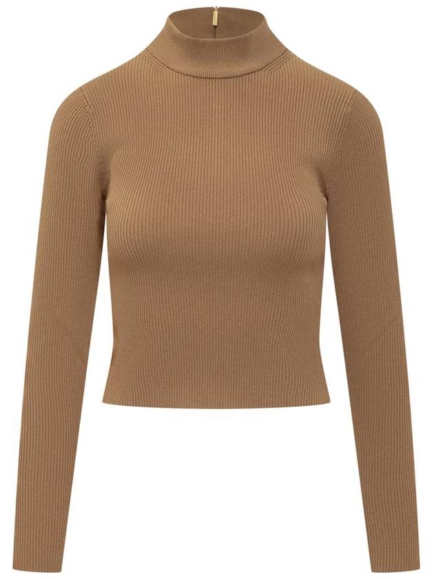 Michael Kors Mock Nk Rib Sweater - MICHAEL KORS - BALAAN 1