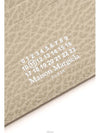 Stitch Number Logo Card Wallet Beige - MAISON MARGIELA - BALAAN 6