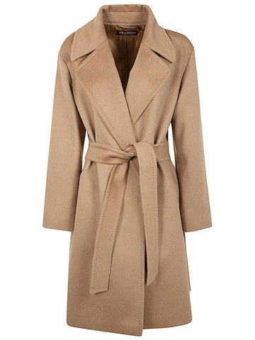 TIGRE Belted Wool Coat Camel 2426016091 006 - MAX MARA - BALAAN 1