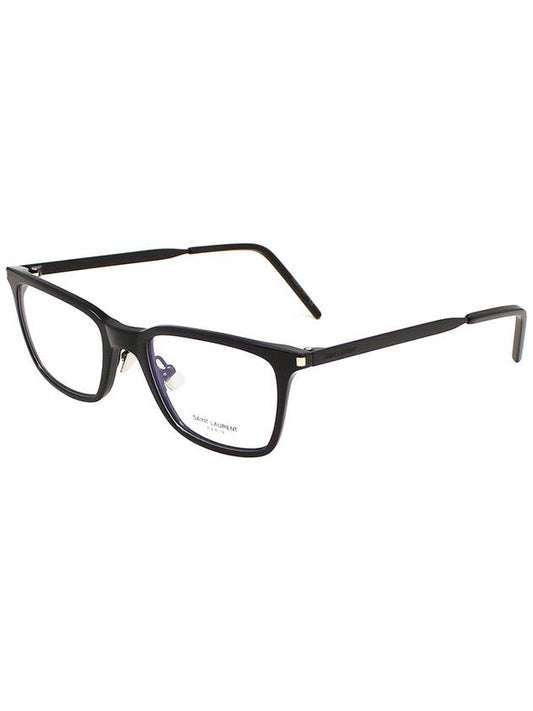 Eyewear Square Acetate Glasses Black - SAINT LAURENT - BALAAN.