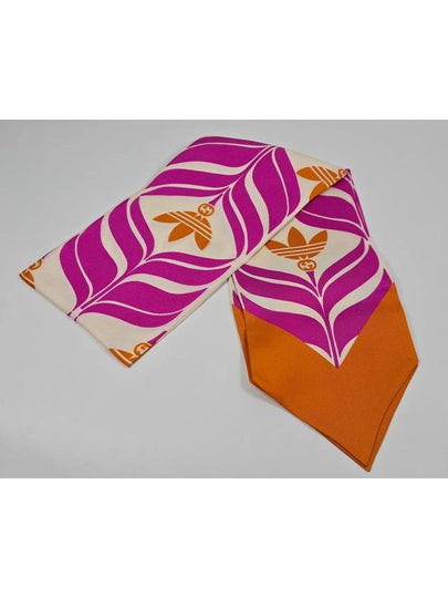 Adidas BIG FIORAS silk bandeau scarf - GUCCI - BALAAN 2