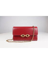 Le Maillon Chain Long Wallet Red - SAINT LAURENT - BALAAN 5