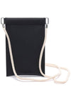 Signature Stitched Number Numbering Phone Cross Bag Black - MAISON MARGIELA - BALAAN 5