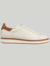 Grained Calfskin Low-Top Sneakers Panama - BRUNELLO CUCINELLI - BALAAN 4