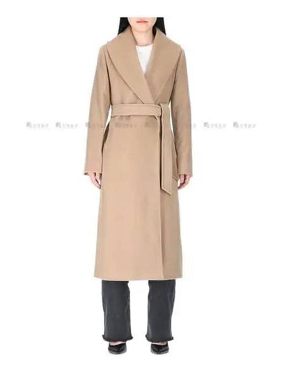 Women's Loriana Wool Single Coat Camel - MAX MARA - BALAAN 2