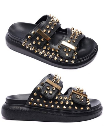 Women's Studded Hybrid Sandals 650785_WHXZB_1088_21S - ALEXANDER MCQUEEN - BALAAN 1