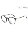 Glasses Frame VES A86F 0700 Round Titanium Men Women - ESCADA - BALAAN 2