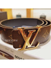 LV Initiales 35MM Reversible Belt Grey - LOUIS VUITTON - BALAAN 4