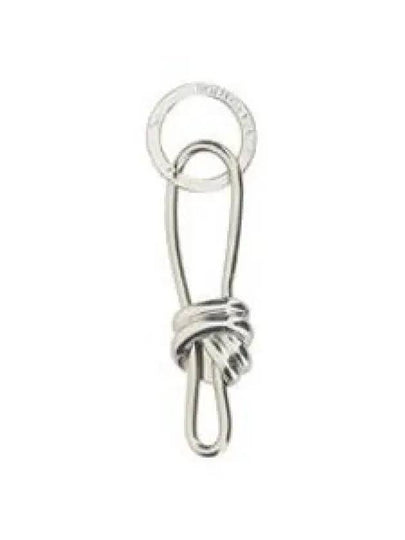 Andiamo Metal Key Holder Silver - BOTTEGA VENETA - BALAAN 2