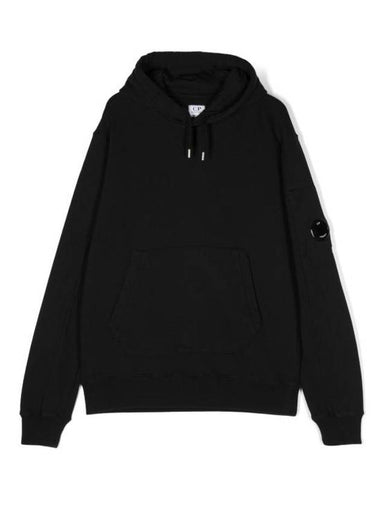 Kids Knit Sweatshirt Black - CP COMPANY - BALAAN 1