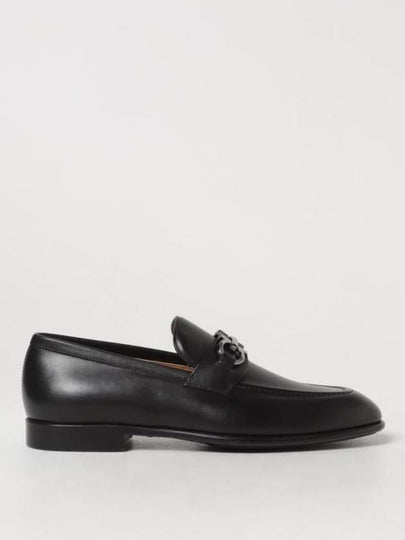 Men's Penny Calfskin Loafers Black - SALVATORE FERRAGAMO - BALAAN 2