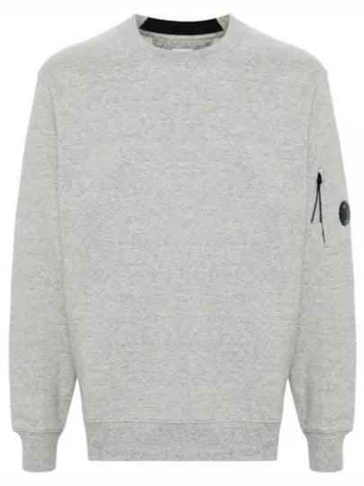 Diagonal Raised Fleece Lens Sweatshirt Grey - CP COMPANY - BALAAN 2