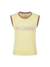 Sleeveless logo knit vest MK3SV092YEL - P_LABEL - BALAAN 9