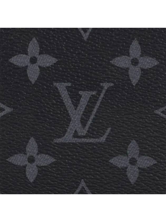 Multiple Monogram Eclipse Half Wallet Black - LOUIS VUITTON - BALAAN 7