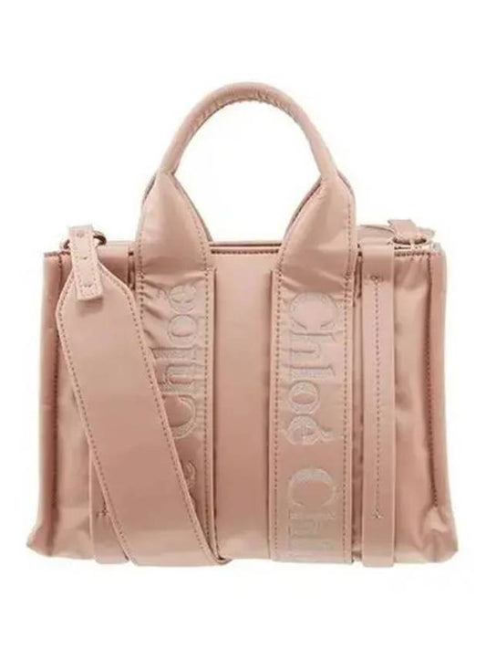 Woody Small Tote Bag Pink - CHLOE - BALAAN 2