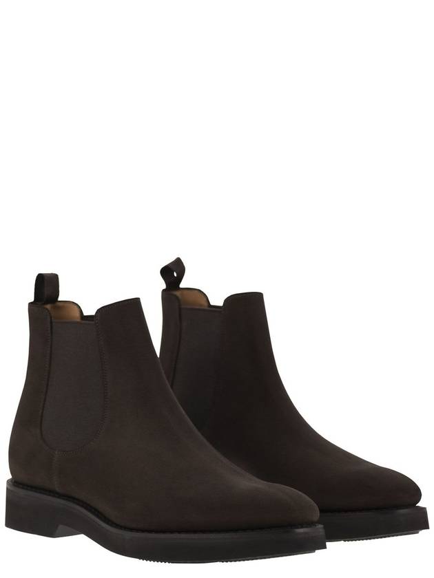 Men's Round Toe Chelsea Boots Marrone - CHURCH'S - BALAAN 5