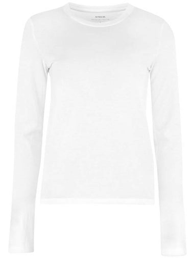 Vince Long Sleeve Cotton T-Shirt - VINCE - BALAAN 1