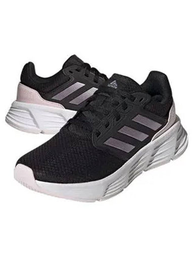 Women's Galaxy 6 Running Low Top Sneakers Black - ADIDAS - BALAAN 1