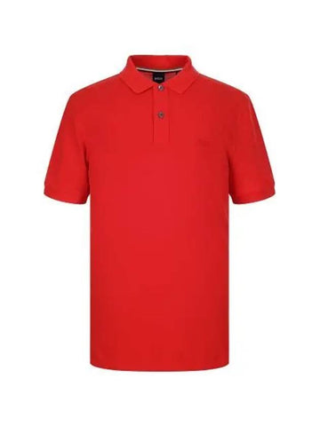 Pima cotton pique polo shirt regular fit 50468301 627 - BOSS - BALAAN 1