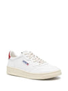 Medalist Red Tab Low Top Sneakers White - AUTRY - BALAAN 3