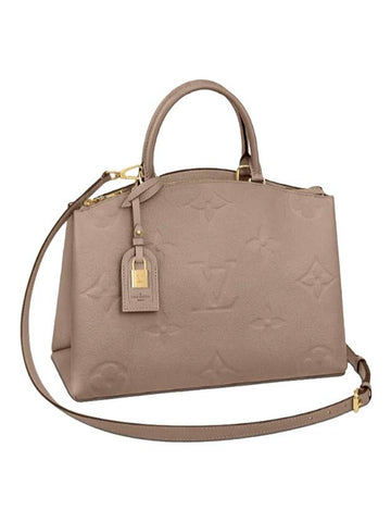 Grand Palais Monogram Empreinte Tote Bag Grey - LOUIS VUITTON - BALAAN 1