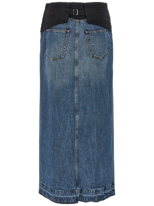 Denim Maxi Skirt 6D02693SPH68 - STELLA MCCARTNEY - BALAAN 3