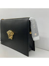 Gold Medusa Strap Large Clutch Bag Black - VERSACE - BALAAN 3