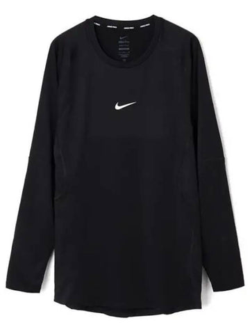 Pro Dri Fit Tight Fitness Long Sleeve T-Shirt Black - NIKE - BALAAN 1