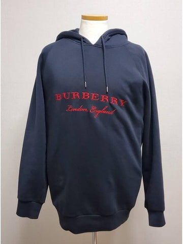 lettering embroidery hoodie XL - BURBERRY - BALAAN 1